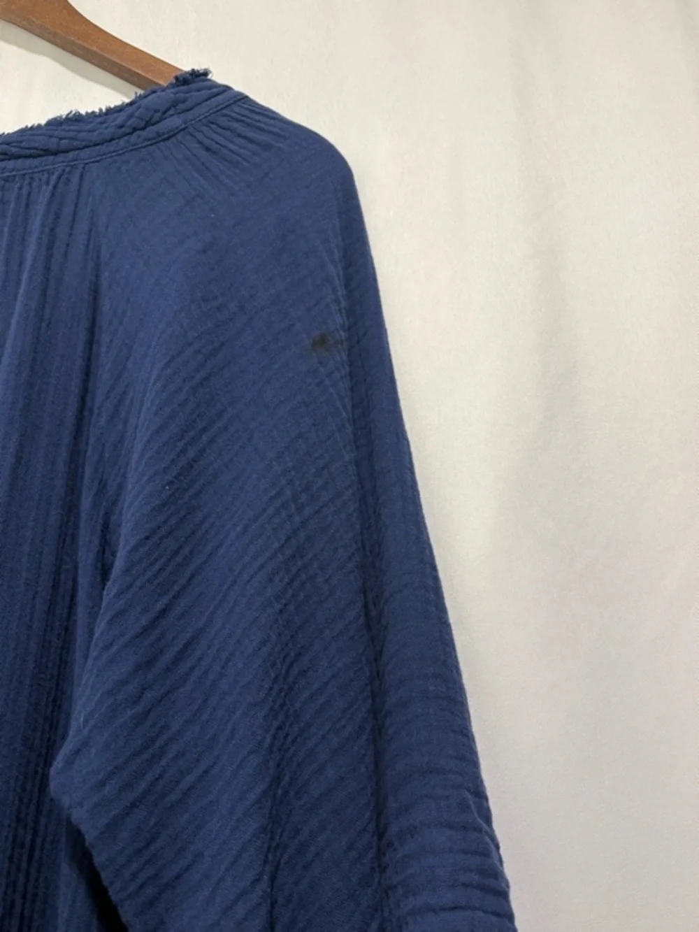 9seed Joshua Tree Caftan Pacific Blue‎ Gauze Dress P/S